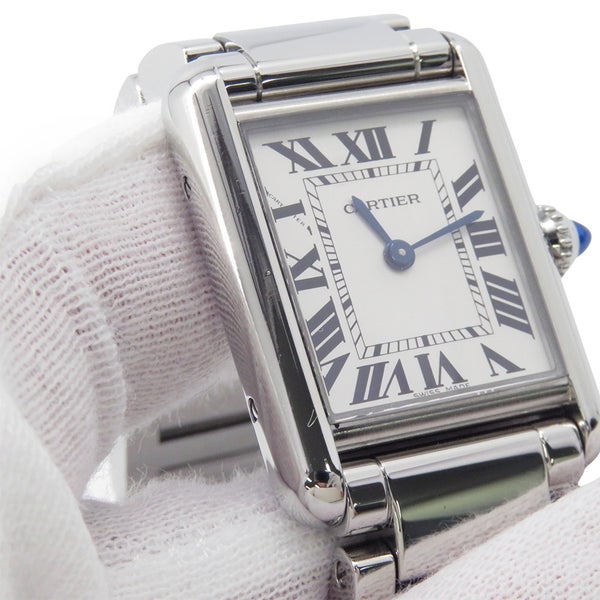 カルティエ タンク マスト SM WSTA0051 Cartier 腕時計 シルバー文字盤 クォーツ