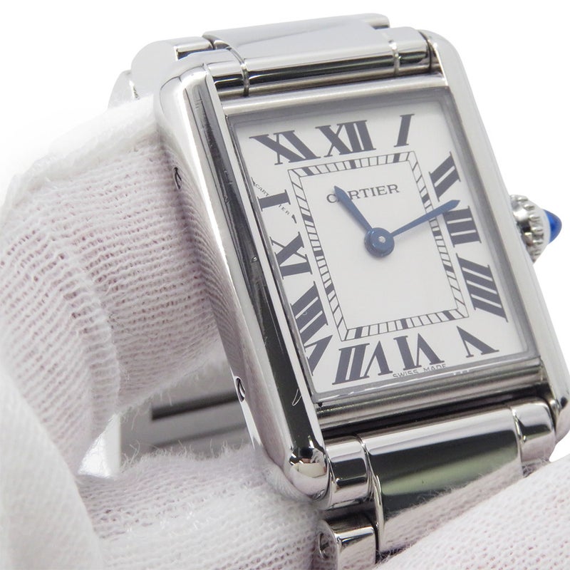 カルティエ タンク マスト SM WSTA0051 Cartier 腕時計 シルバー文字盤 クォーツ