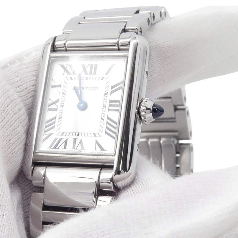 カルティエ タンク マスト SM WSTA0051 Cartier 腕時計 シルバー文字盤 クォーツ