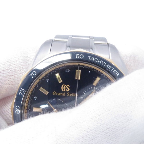セイコー グランドセイコー スポーツコレクション クロノグラフ パワーリザーブ SBGC242 SEIKO 腕時計 ネイビー文字盤