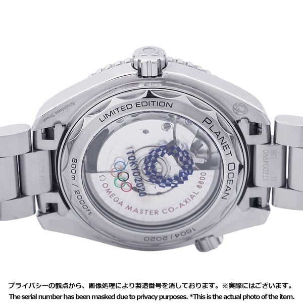 オメガ シーマスター プラネットオーシャン 東京 2020 リミテッド エディション 世界2020本限定 522.33.40.20.04.001 白文字盤