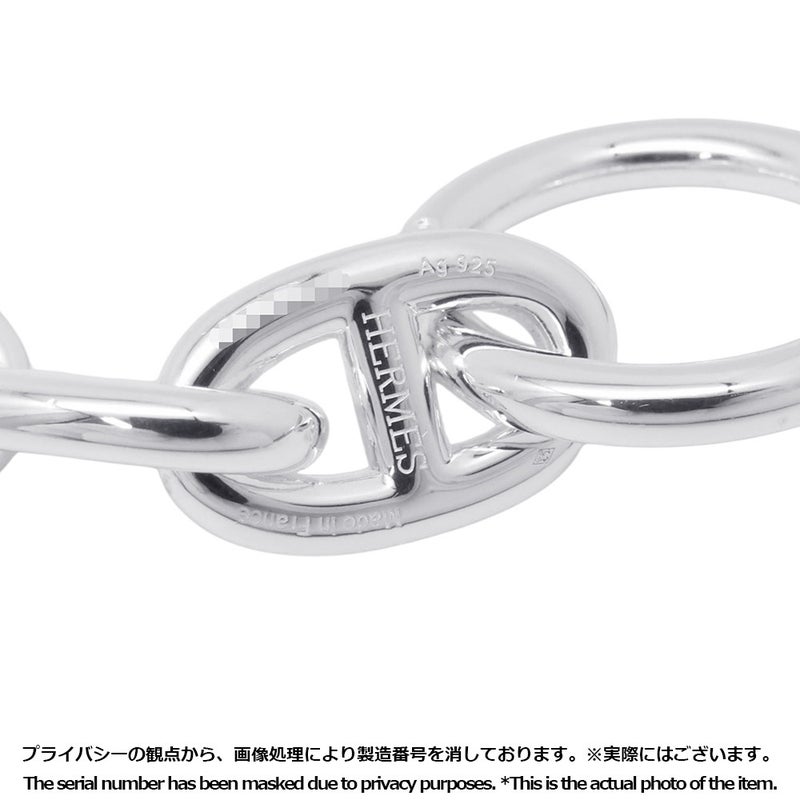 エルメス ブレスレット シェーヌダンクルMM 15コマ SV925シルバー HERMES ジュエリー