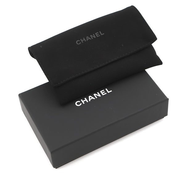 シャネル カードケース マトラッセ クラシックカードケース ココマーク デニム AP0214 CHANEL 名刺入れ