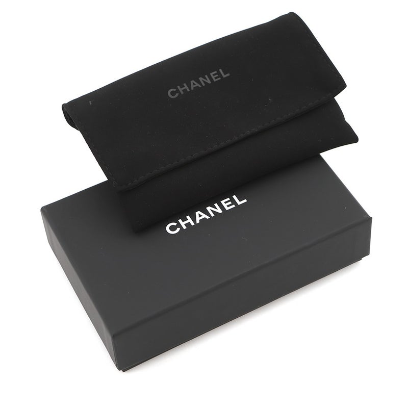 シャネル カードケース マトラッセ クラシックカードケース ココマーク デニム AP0214 CHANEL 名刺入れ