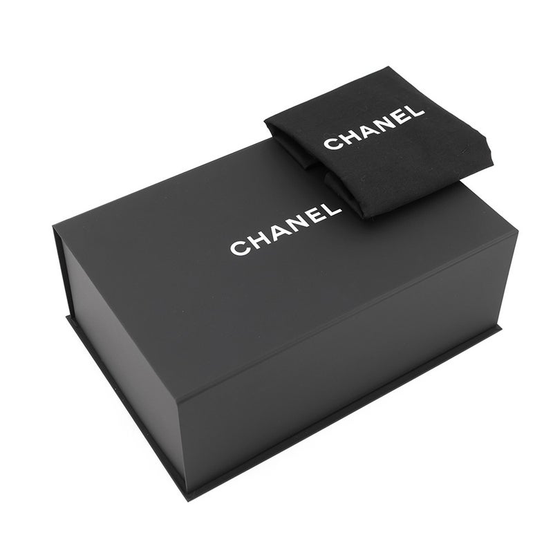 シャネル チェーンショルダーバッグ マトラッセ ココマーク トップハンドル ミニ フラップ ラムスキン AS2431 CHANEL 黒