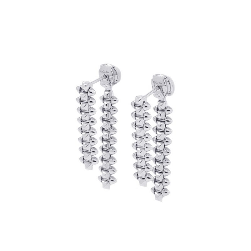 カルティエ ピアス クラッシュ ドゥ カルティエ イヤリング マルチウェア K18WGホワイトゴールド B8301545 Cartier