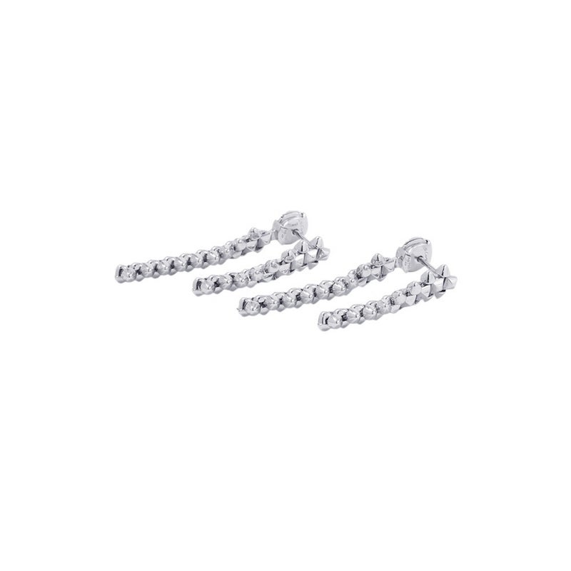 カルティエ ピアス クラッシュ ドゥ カルティエ イヤリング マルチウェア K18WGホワイトゴールド B8301545 Cartier