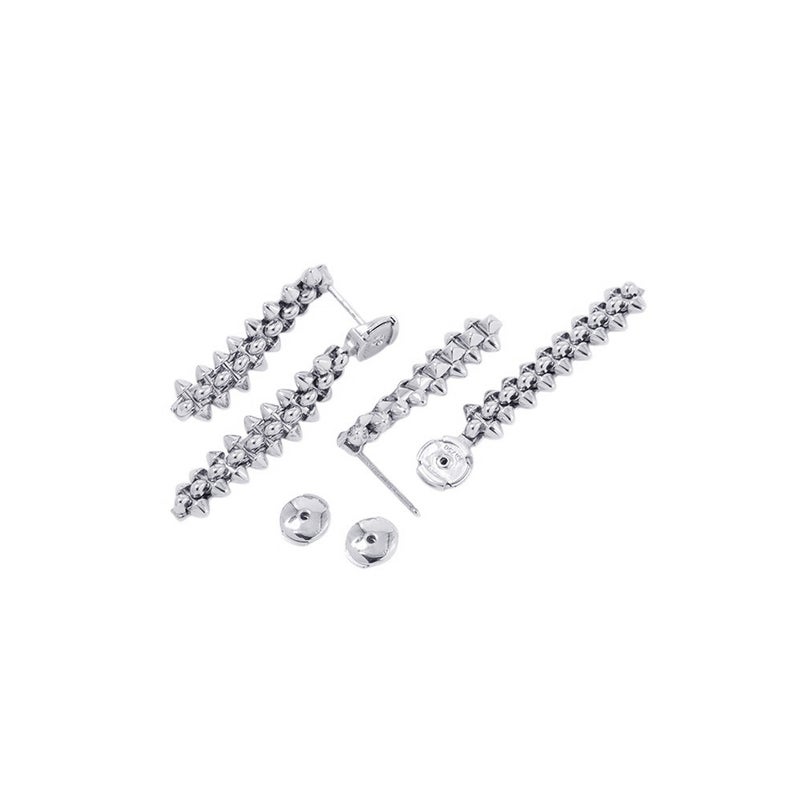 カルティエ ピアス クラッシュ ドゥ カルティエ イヤリング マルチウェア K18WGホワイトゴールド B8301545 Cartier