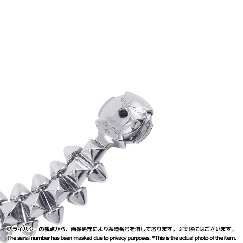 カルティエ ピアス クラッシュ ドゥ カルティエ イヤリング マルチウェア K18WGホワイトゴールド B8301545 Cartier