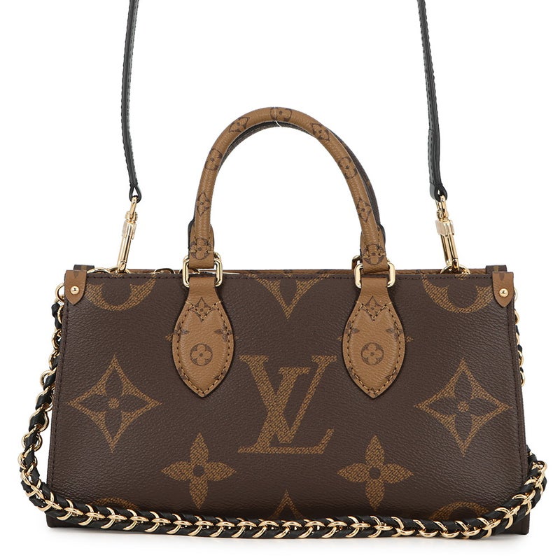 ルイヴィトン ハンドバッグ モノグラム・リバース/モノグラム・ジャイアント オンザゴー EW チェーン M14236 LOUIS VUITTON