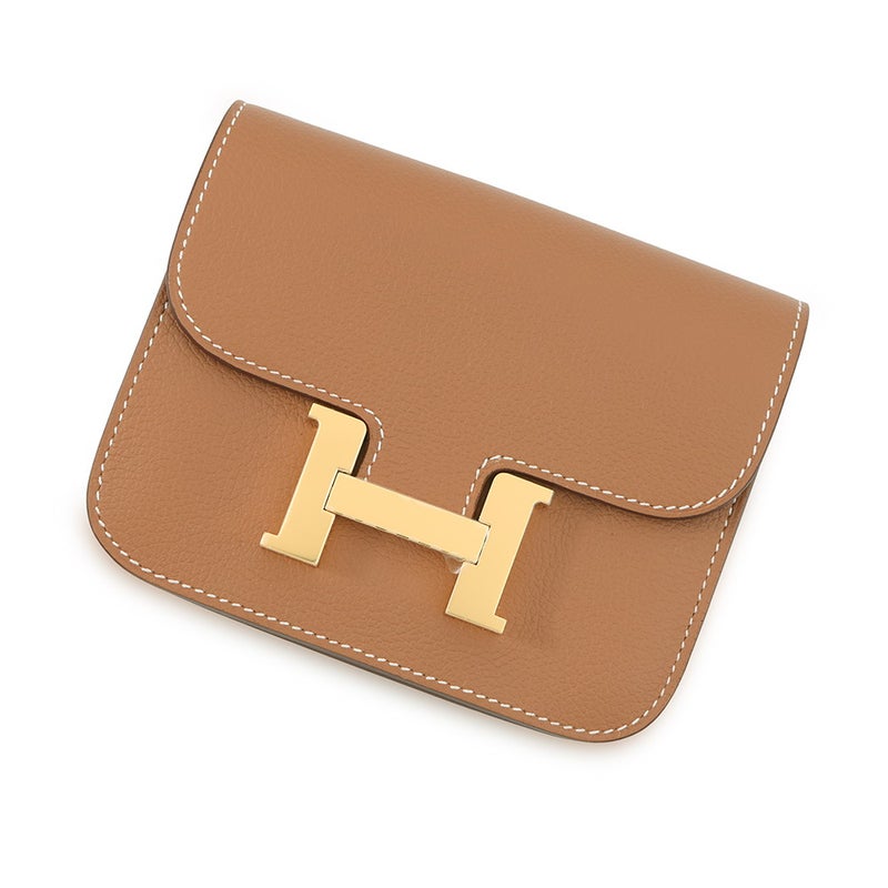 エルメス 財布 コンスタンス スリム ゴールド/ゴールド金具 エバーカラー G刻印 HERMES 財布