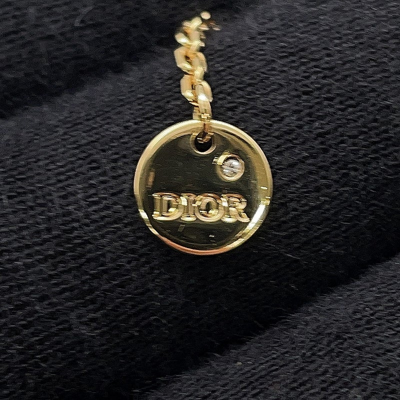クリスチャン・ディオール ネックレス Petit CD ダブル ネックレス ラインストーン N1155PMTCY_D301 アクセサリー
