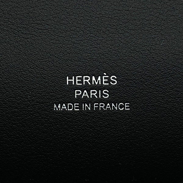 エルメス ハンドバッグ ポシェットケリー ブラック/シルバー金具 スイフト G刻印 HERMES バッグ 黒