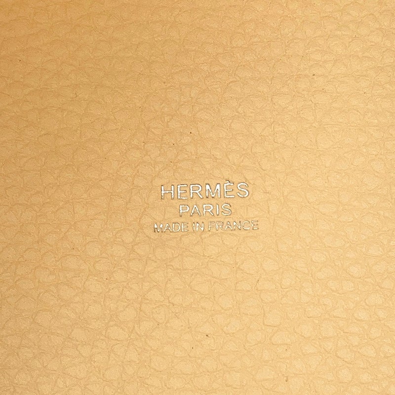 エルメス ハンドバッグ ピコタンロックPM ナタ/シルバー金具 トリヨンクレマンス Z刻印 HERMES トートバッグ