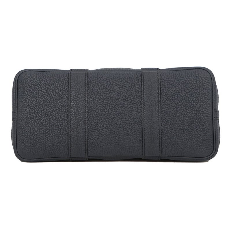 エルメス トートバッグ ガーデンパーティTPM ブルーインディゴ/シルバー金具 トワルアッシュ/ネゴンダ G刻印 HERMES
