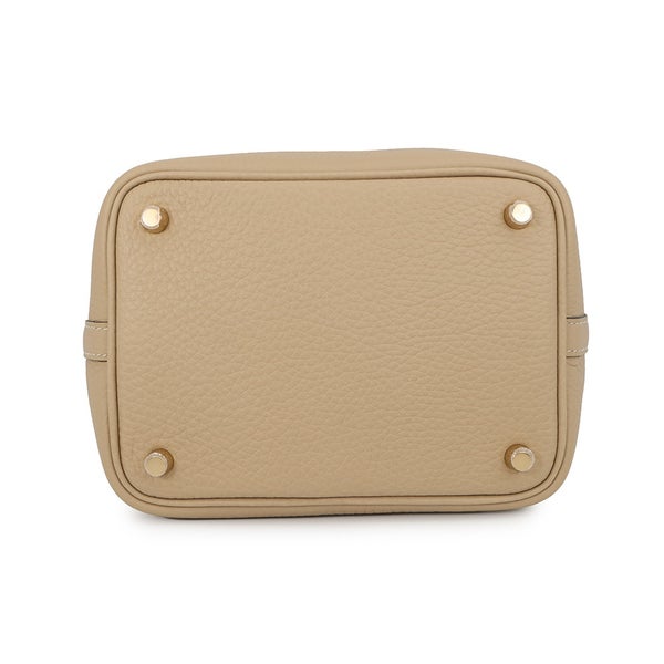 エルメス ハンドバッグ ピコタンロックPM トレンチ/ゴールド金具 トリヨンクレマンス K刻印