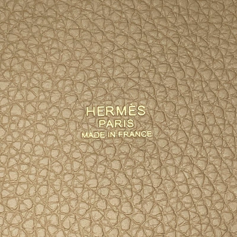 エルメス ハンドバッグ ピコタンロックPM トレンチ/ゴールド金具 トリヨンクレマンス K刻印