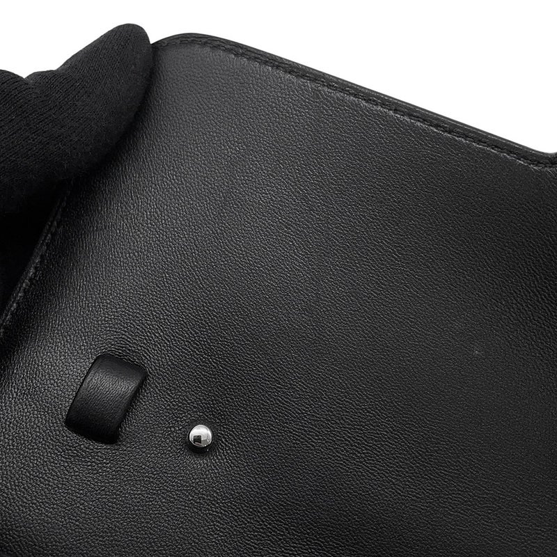 エルメス 長財布 コンスタンス トゥーゴー ロング ブラック/シルバー金具 エプソン G刻印 財布