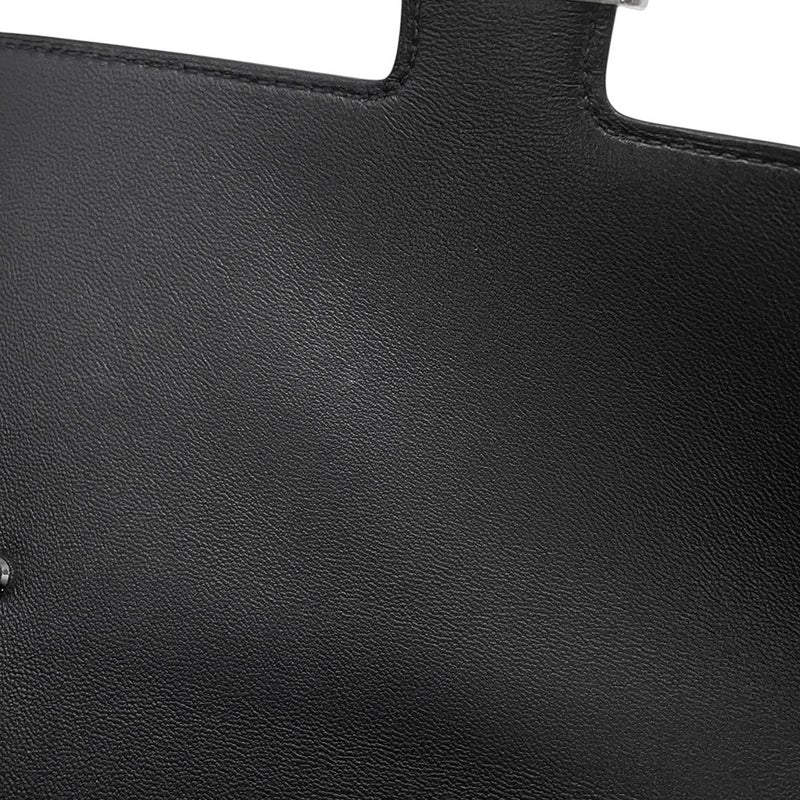 エルメス 長財布 コンスタンス トゥーゴー ロング ブラック/シルバー金具 エプソン G刻印 財布