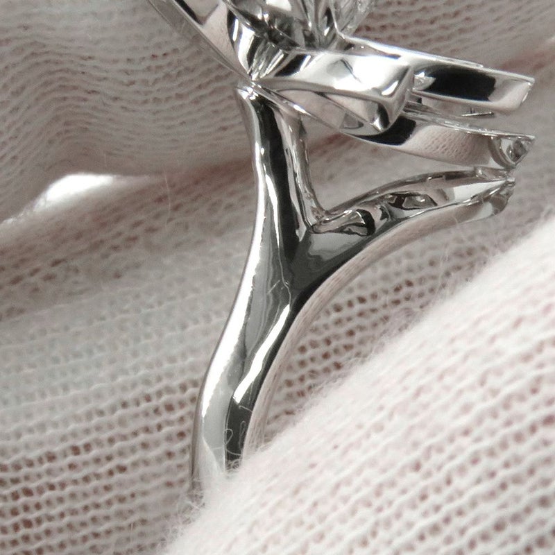 ヴァンクリーフ&アーペル リング ロータス アントレ レ ドア リング 4フラワー ダイヤモンド 114P 1.18ct K18WG VCARP7TF00 指輪