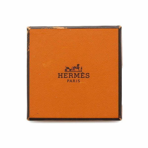 エルメス ピアス ポップアッシュ ブラック/ピンクゴールド金具 Hモチーフ HERMES Pop H ポップH  黒