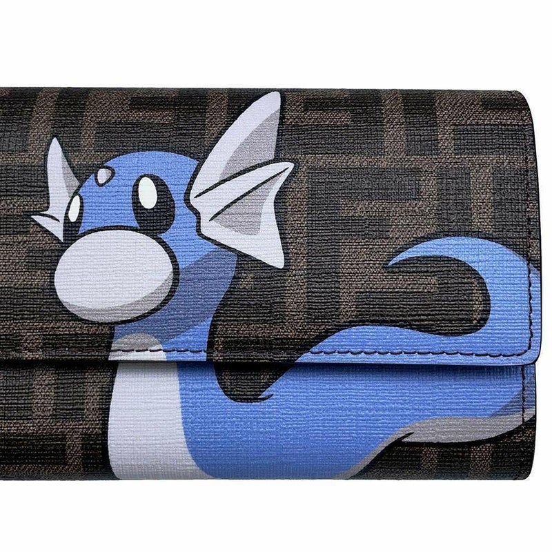 フェンディ チェーンウォレット ポケモンコラボ ズッカ ミニリュウ BM0365 FENDI 財布 ポケットモンスター