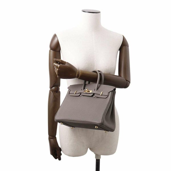 エルメス バーキン25 エタン/ゴールド金具 トゴ W刻印 HERMES Birkin ハンドバッグ