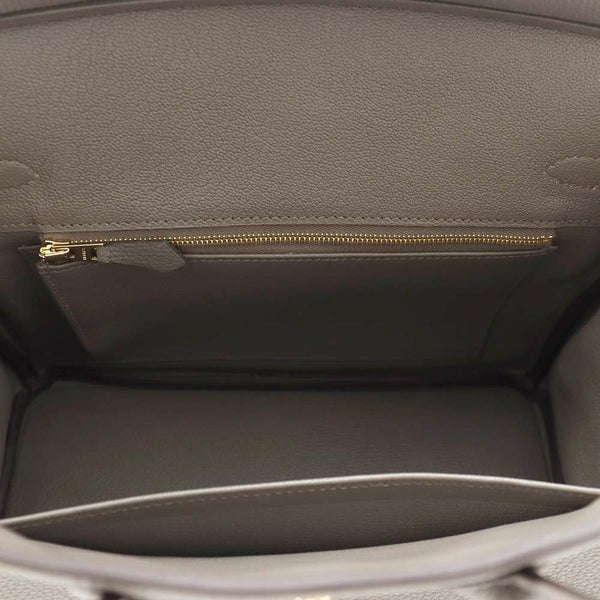 エルメス バーキン25 エタン/ゴールド金具 トゴ W刻印 HERMES Birkin ハンドバッグ