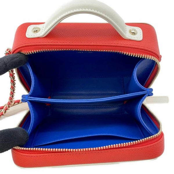 シャネル チェーンショルダーバッグ CCフィリグリー ココマーク マトラッセ キャビアスキン A84452 CHANEL