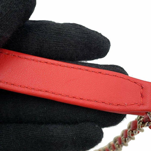 シャネル チェーンショルダーバッグ CCフィリグリー ココマーク マトラッセ キャビアスキン A84452 CHANEL