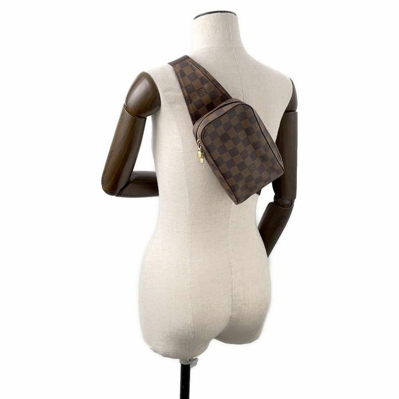 ルイヴィトン ボディバッグ ダミエ・エベヌ ジェロニモス N51994 LOUIS VUITTON ヴィトン ショルダーバッグ ウエストポーチ メンズ
