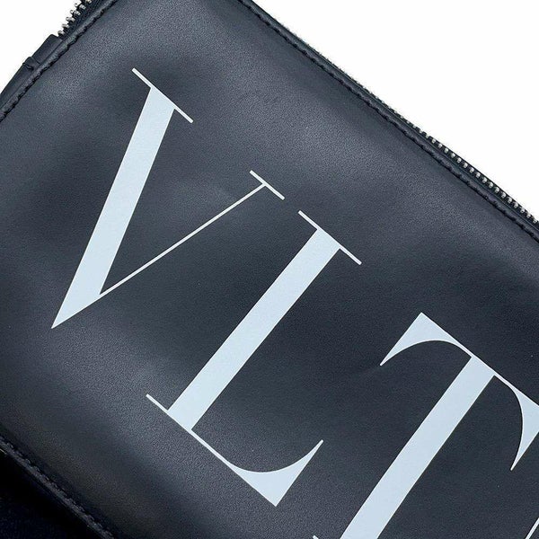 ヴァレンティノ・ガラヴァーニ ボディバッグ VLTN レザー UY0B0719WJW VALENTINO ウエストバッグ 黒