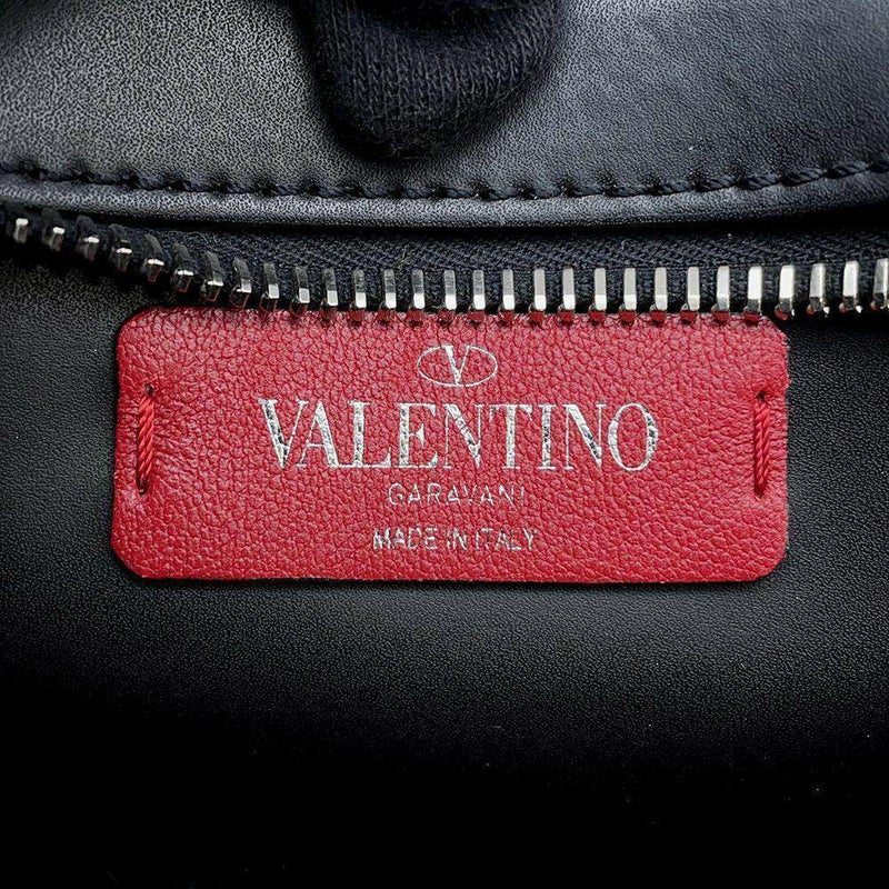 ヴァレンティノ・ガラヴァーニ ボディバッグ VLTN レザー UY0B0719WJW VALENTINO ウエストバッグ 黒