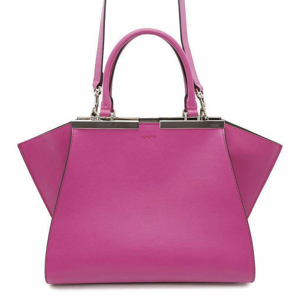 フェンディ ハンドバッグ トロワジュール レザー 8BH279 FENDI 2wayショルダーバッグ