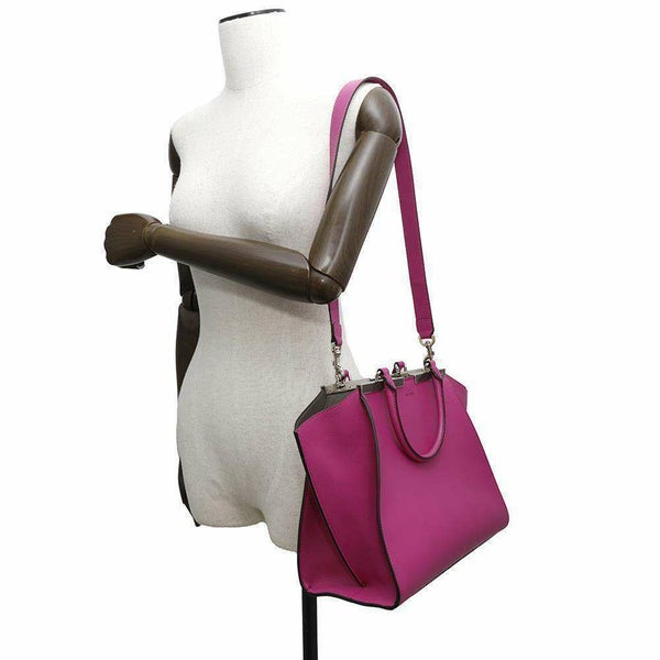 フェンディ ハンドバッグ トロワジュール レザー 8BH279 FENDI 2wayショルダーバッグ
