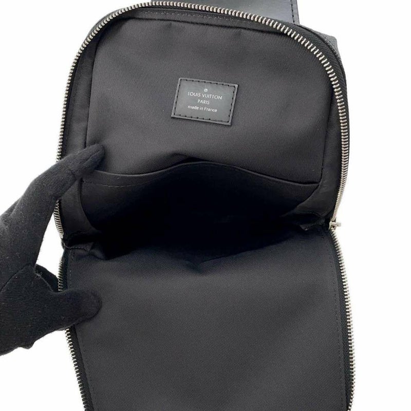 ルイヴィトン ボディバッグ ダミエ・グラフィット アヴェニュー・スリングバッグ N41719 LOUIS VUITTON 黒 ブラック