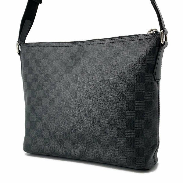 ルイヴィトン ショルダーバッグ ダミエ・グラフィット ミックPM N41211 LOUIS VUITTON ヴィトン メンズ ブラック 黒