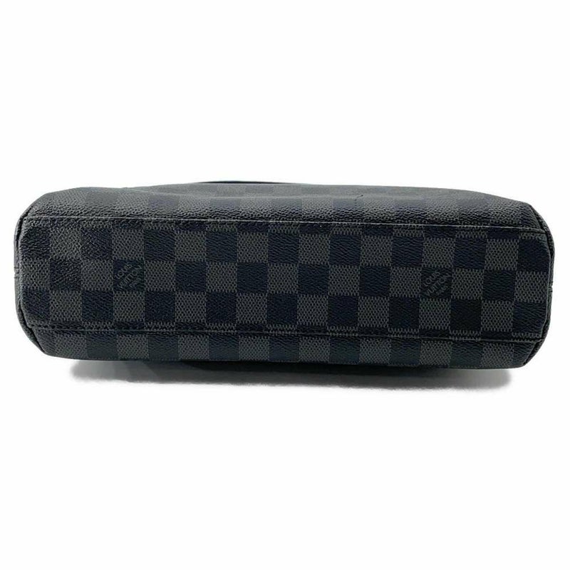 ルイヴィトン ショルダーバッグ ダミエ・グラフィット ミックPM N41211 LOUIS VUITTON ヴィトン メンズ ブラック 黒
