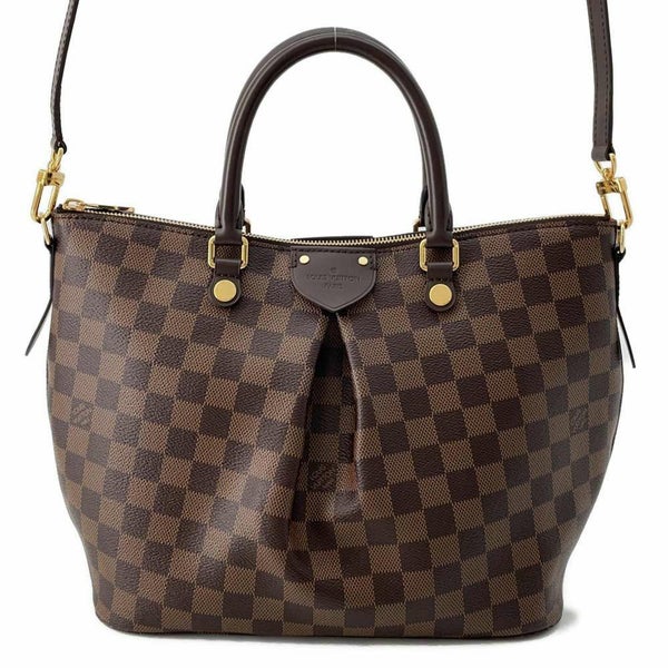ルイヴィトン ハンドバッグ ダミエ・エベヌ シエナMM N41546 LOUIS VUITTON ヴィトン バッグ 2wayショルダーバッグ