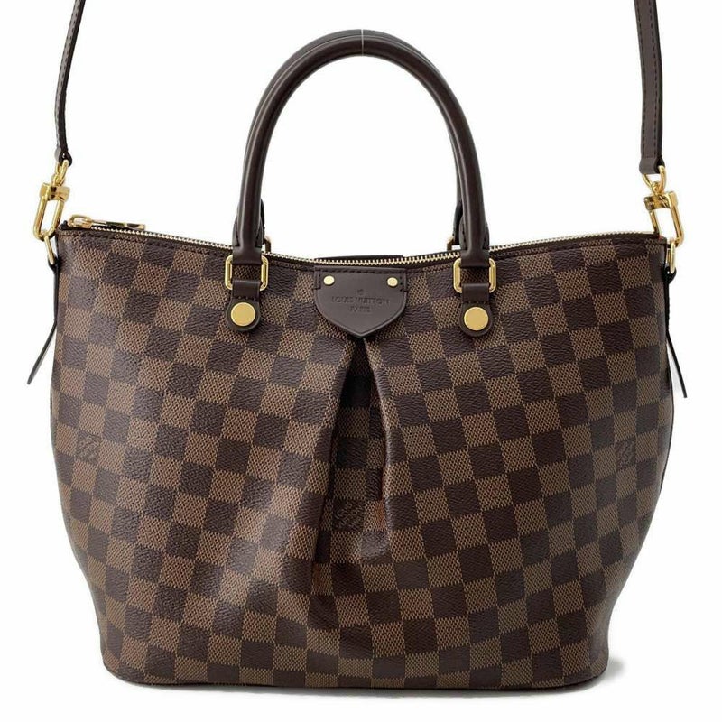ルイヴィトン ハンドバッグ ダミエ・エベヌ シエナMM N41546 LOUIS VUITTON ヴィトン バッグ 2wayショルダーバッグ