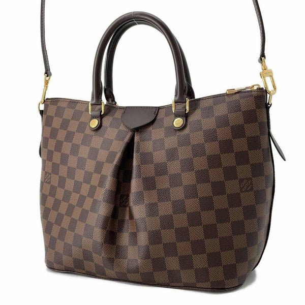 ルイヴィトン ハンドバッグ ダミエ・エベヌ シエナMM N41546 LOUIS VUITTON ヴィトン バッグ 2wayショルダーバッグ