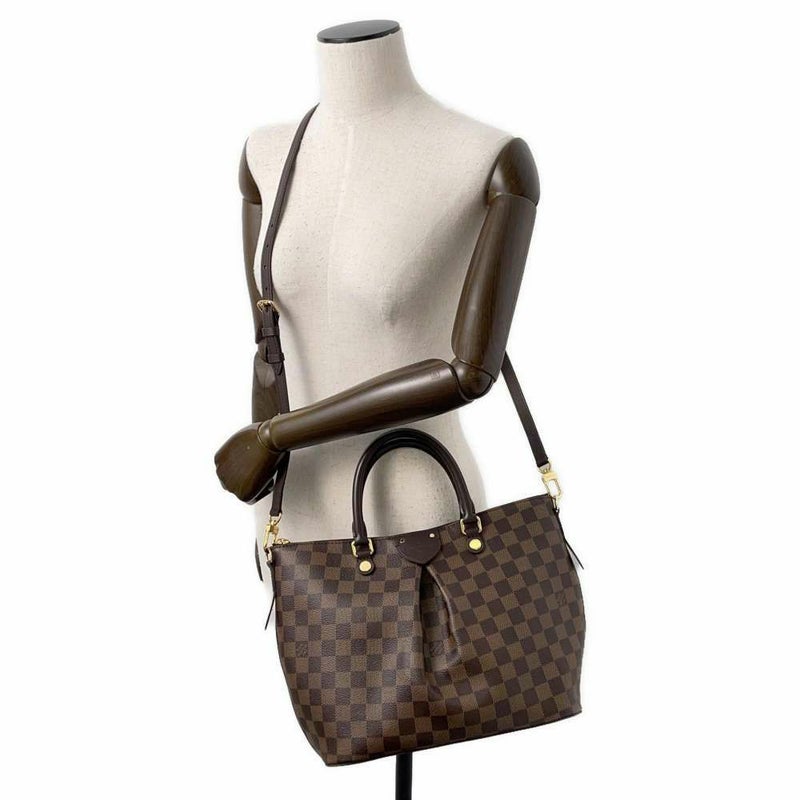 ルイヴィトン ハンドバッグ ダミエ・エベヌ シエナMM N41546 LOUIS VUITTON ヴィトン バッグ 2wayショルダーバッグ