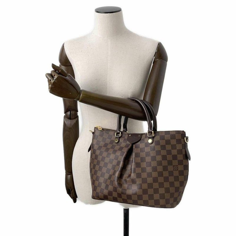 ルイヴィトン ハンドバッグ ダミエ・エベヌ シエナMM N41546 LOUIS VUITTON ヴィトン バッグ 2wayショルダーバッグ