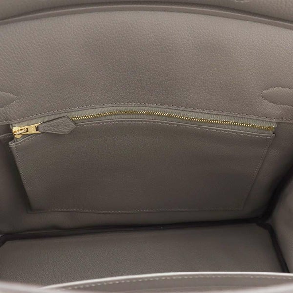 エルメス バーキン30 グリメイヤー/シャンパンゴールド金具 トゴ W刻印 HERMES Birkin ハンドバッグ