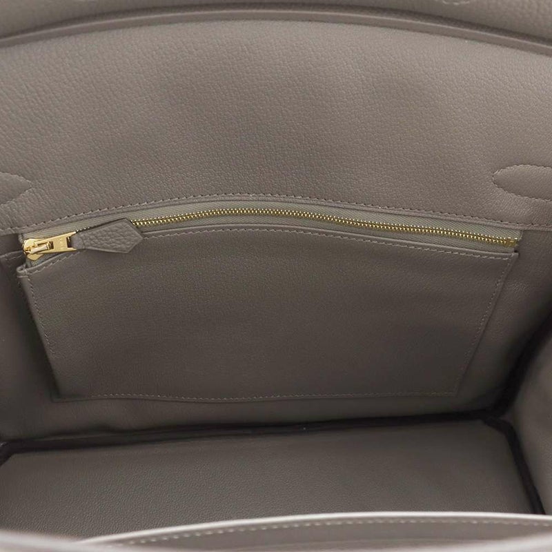 エルメス バーキン30 グリメイヤー/シャンパンゴールド金具 トゴ W刻印 HERMES Birkin ハンドバッグ
