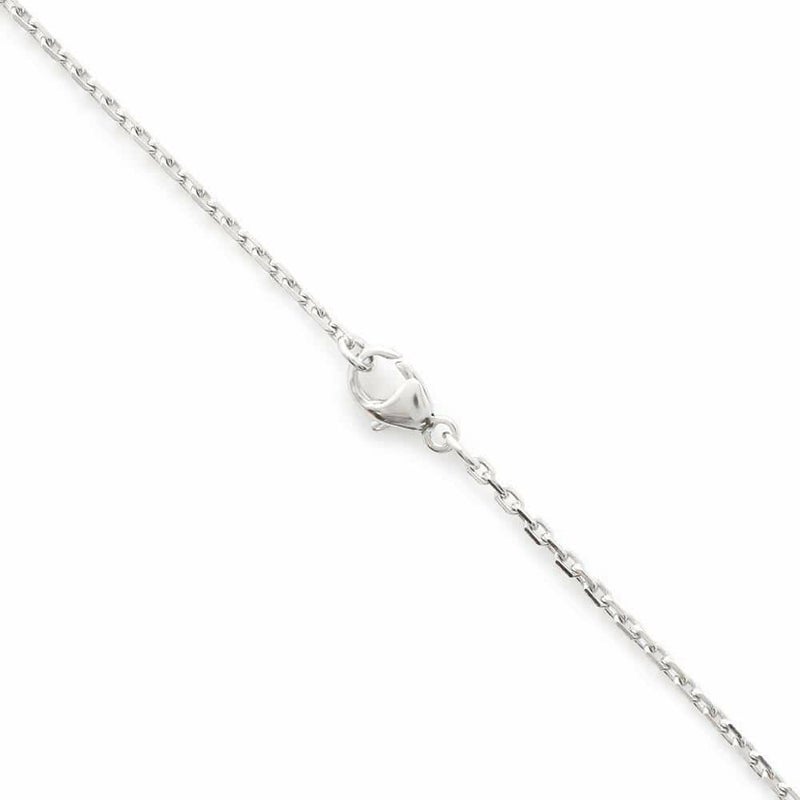 エルメス ネックレス ミニ・ポップアッシュ ブラック/シルバー金具 HERMES アクセサリー