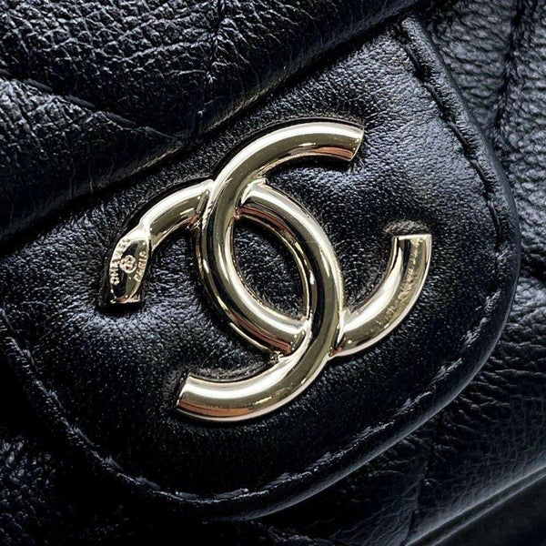 シャネル リュック マトラッセ ココマーク ラムスキン AS2908 CHANEL バッグ バックパック 黒