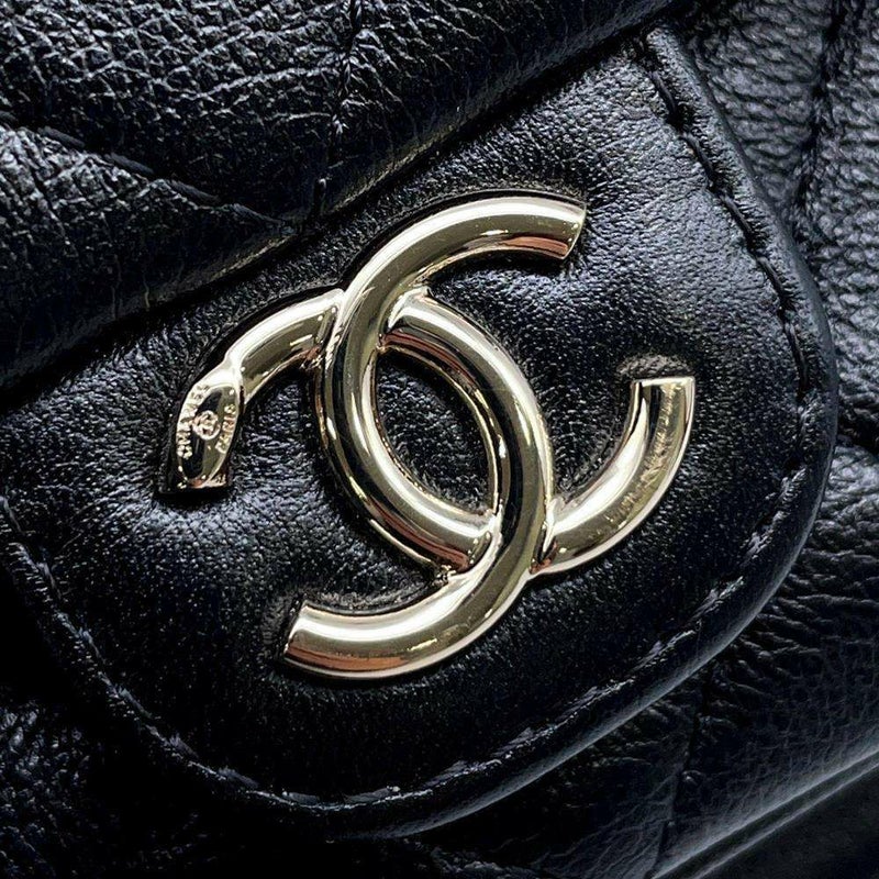 シャネル リュック マトラッセ ココマーク ラムスキン AS2908 CHANEL バッグ バックパック 黒
