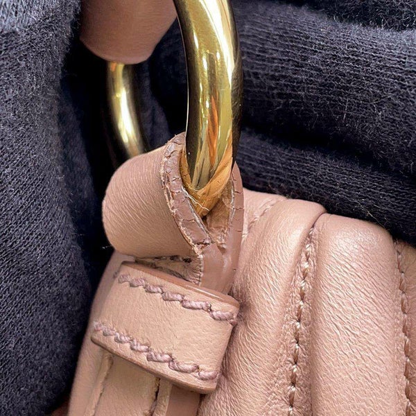 ミュウミュウ ハンドバッグ マテラッセ ギャザー 5BE886 Miu Miu 2wayショルダーバッグ