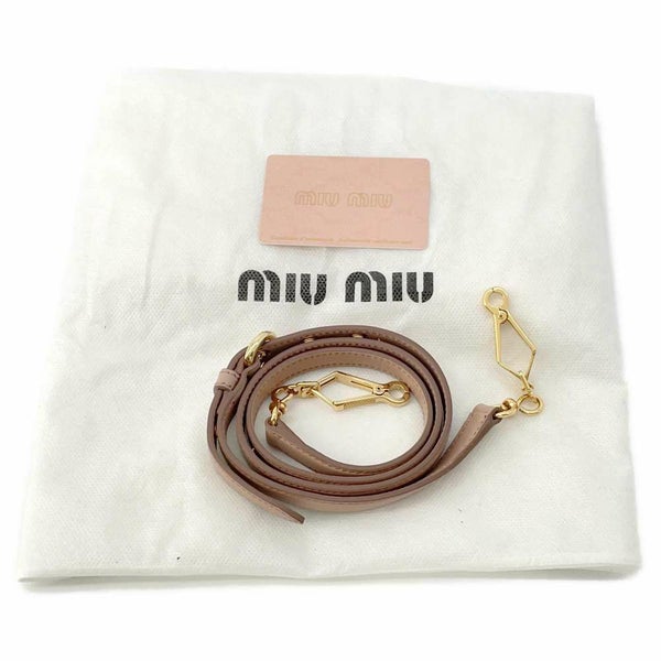 ミュウミュウ ハンドバッグ マテラッセ ギャザー 5BE886 Miu Miu 2wayショルダーバッグ